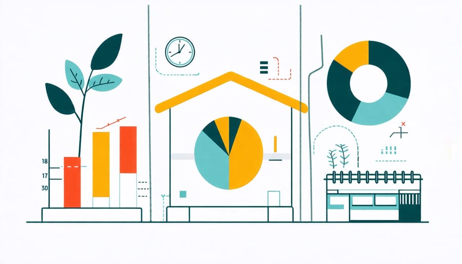 Illustration depicting cost savings from implementing energy management systems