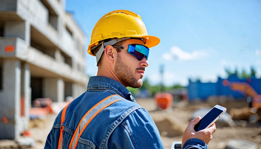 Smart helmet technology for improved construction worker safety