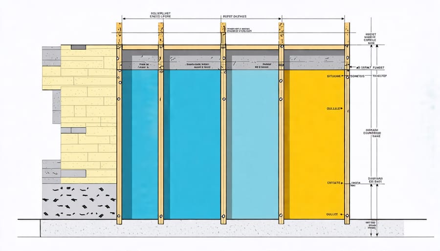 Illustration demonstrating thermal bridge free construction using SIPs and ICFs