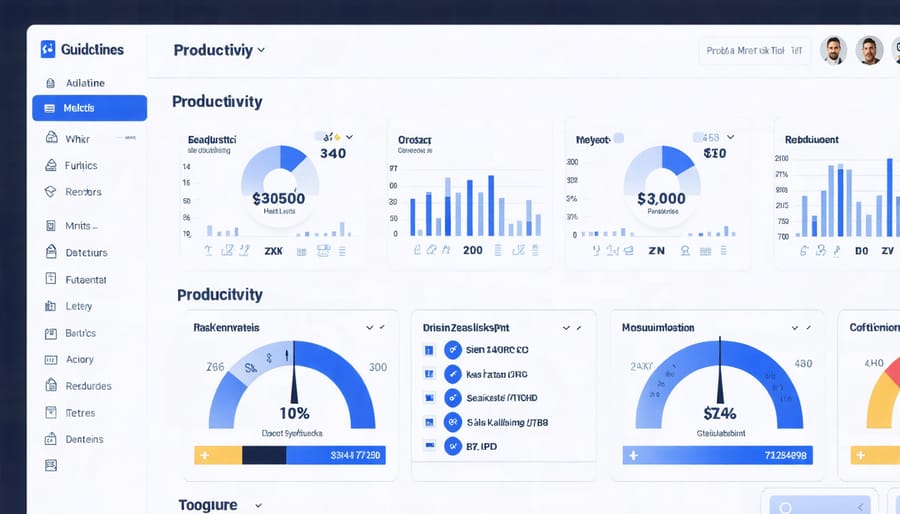 Real-time construction productivity dashboard powered by data analytics