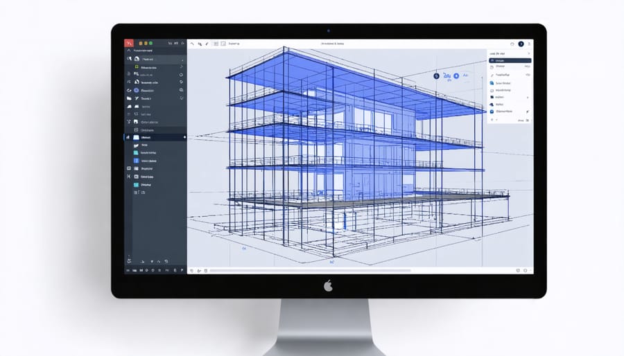 Visualization of a construction project using digital twin technology