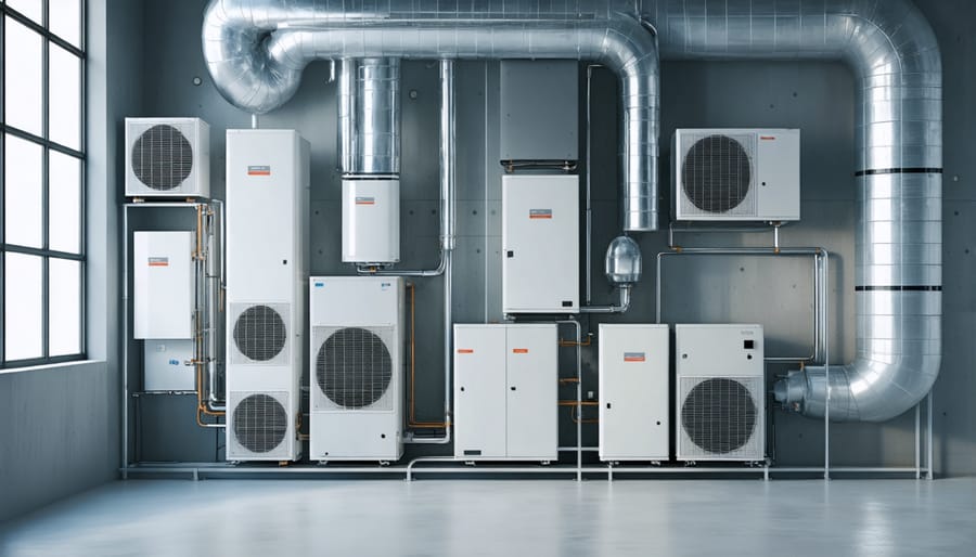 High-efficiency commercial HVAC equipment for reducing energy use