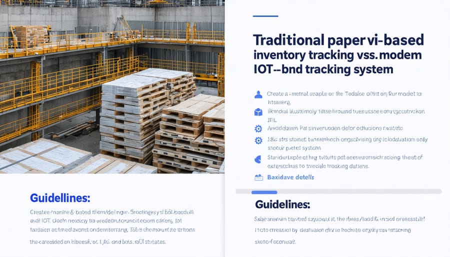 Comparison of traditional versus IoT-based construction inventory management methods